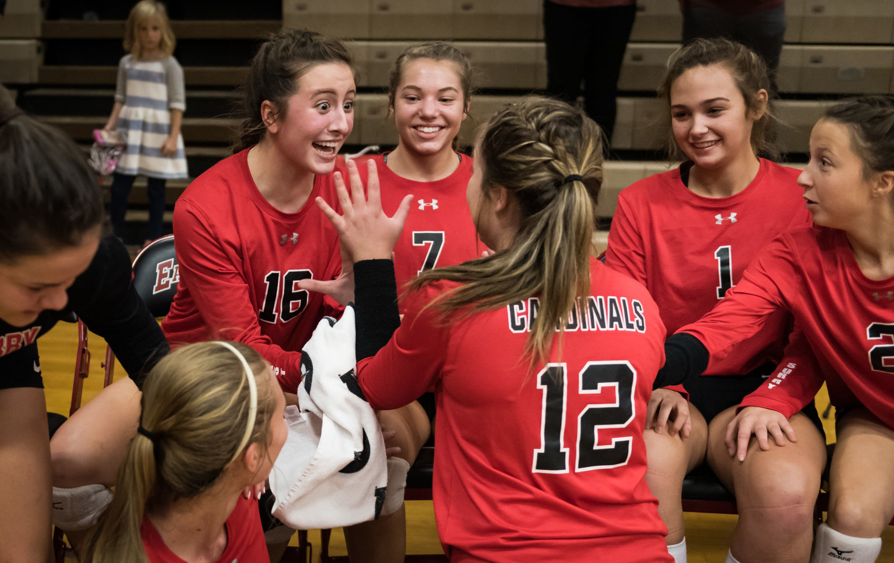 East Surry Mount Holly Mountain Island Charter Volleyball